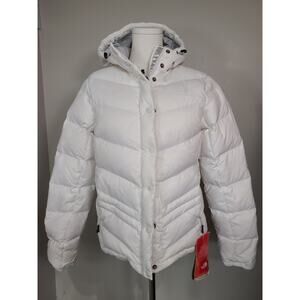 Fall 2010 Carmel Hoodie White 700 Count North Face Puffer